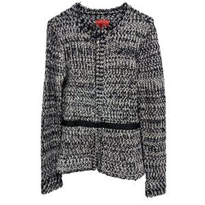 Narciso Rodriguez For Design Nation Womens Sweater Jacket Small Office Carrier